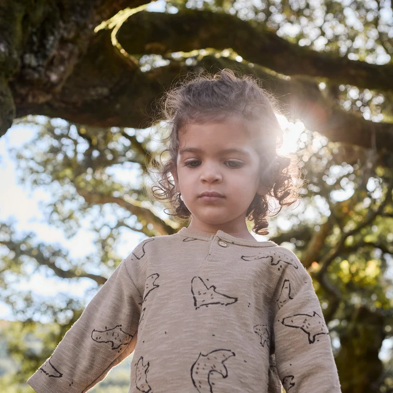 Baby Langarmshirt Rib Ancestral