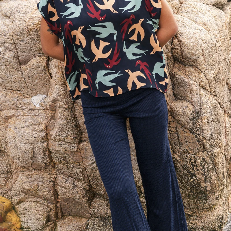 Hose Bianca Navy