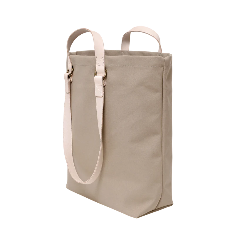 Shopper Sam Sand, Leder Natur