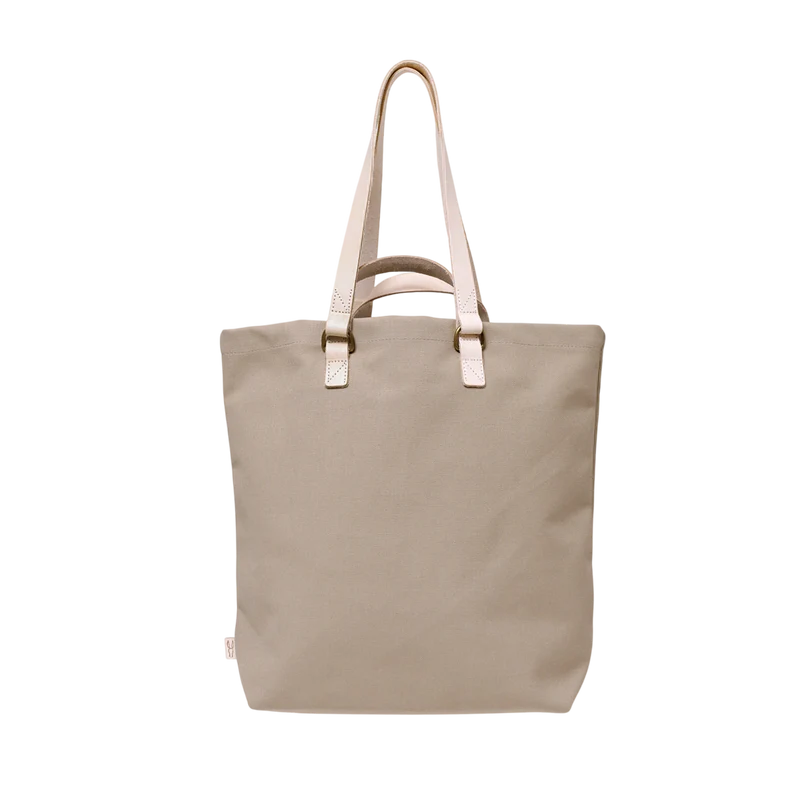 Shopper Sam Sand, Leder Natur