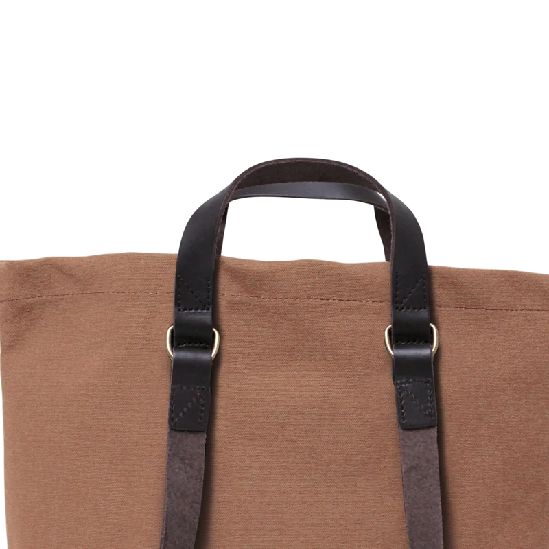 Shopper Sam Mahagoni, Leder Braun