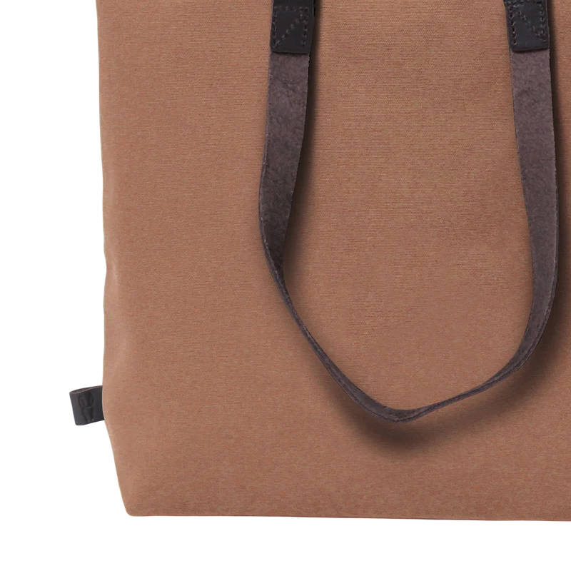 Shopper Sam Mahagoni, Leder Braun