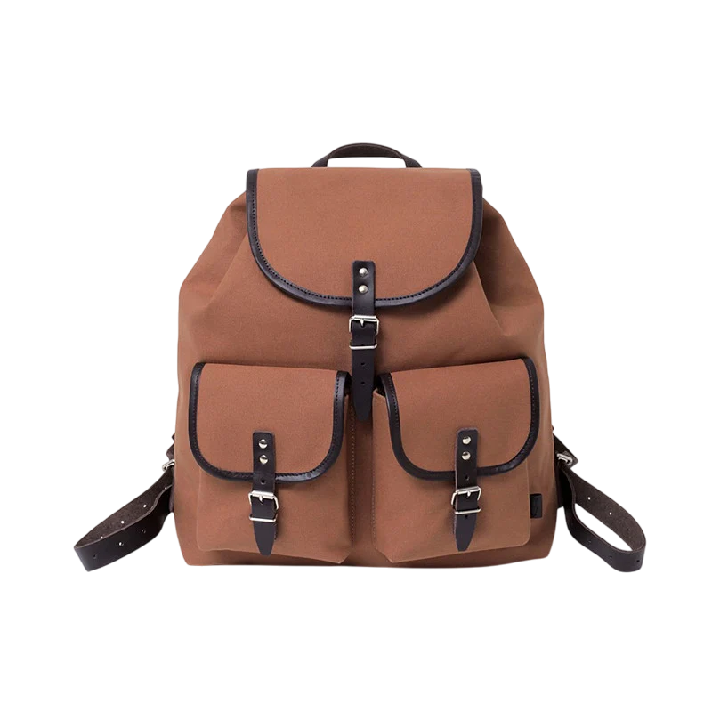 Rucksack Georgia Leder Braun Mahagoni