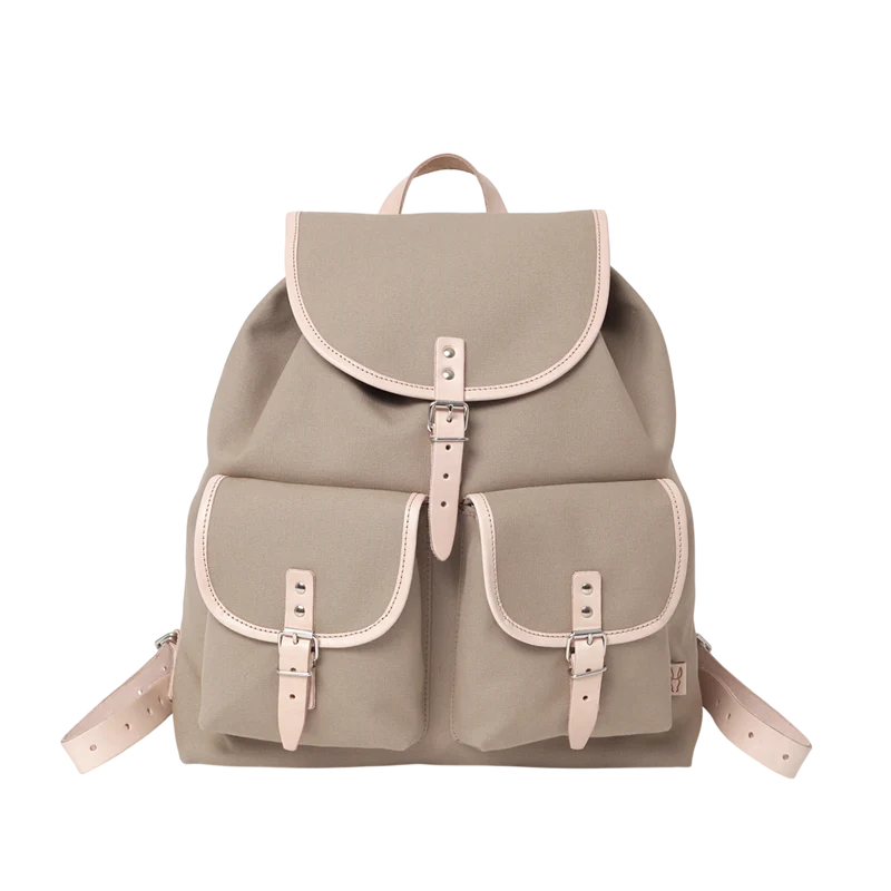 Rucksack Georg Sand, Leder Natur