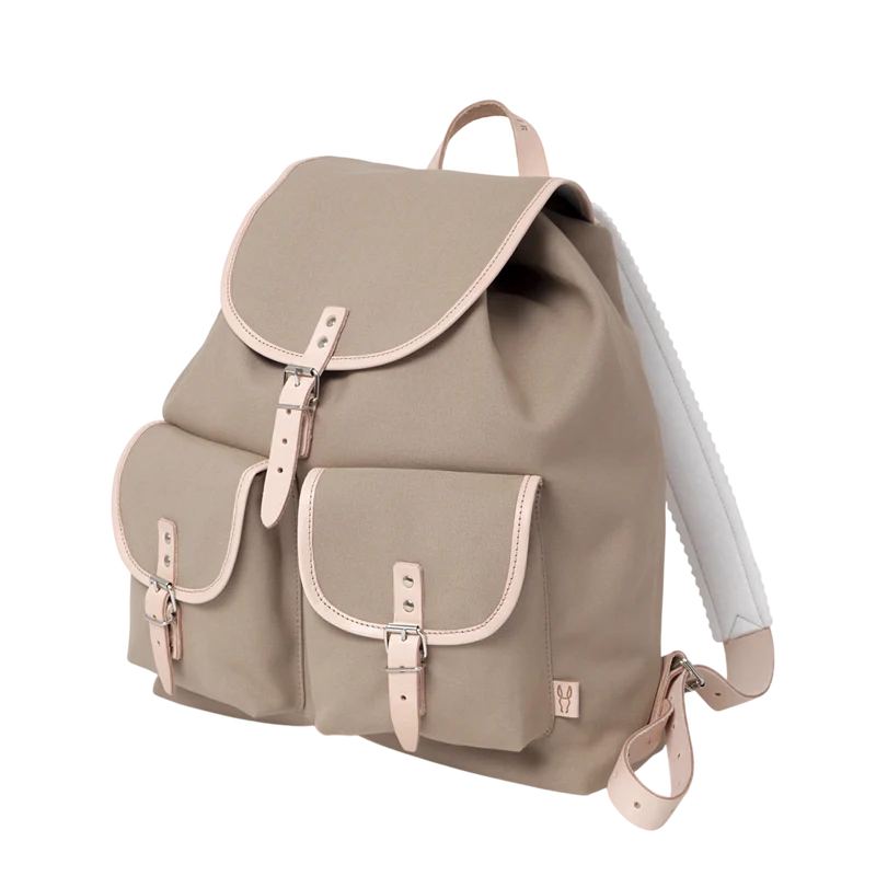 Rucksack Georg Sand, Leder Natur