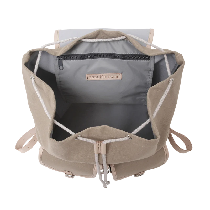 Rucksack Georg Sand, Leder Natur
