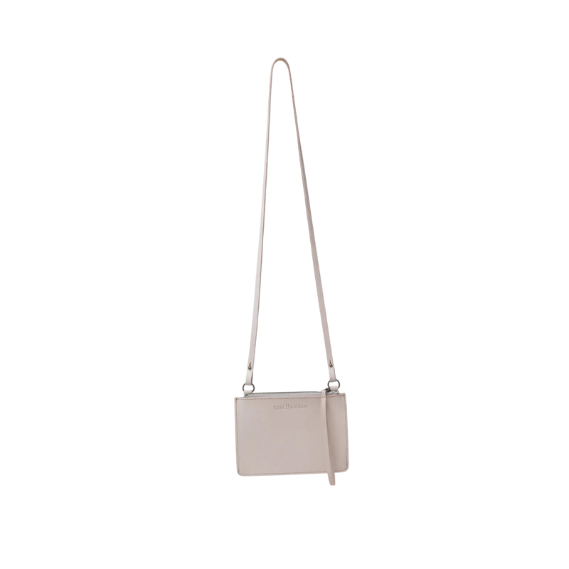 Clutch Chelsea Leder Natur