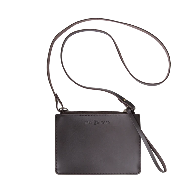 Clutch Chelsea Leder Braun