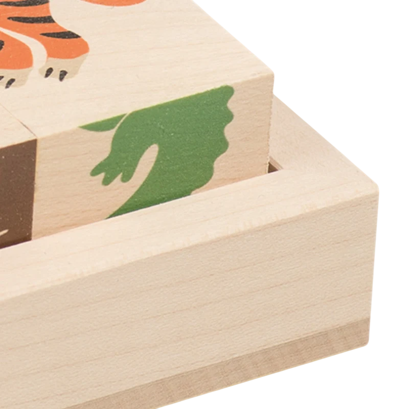 Würfelpuzzle Wild