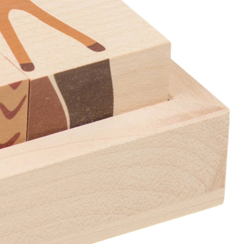Würfelpuzzle Wald