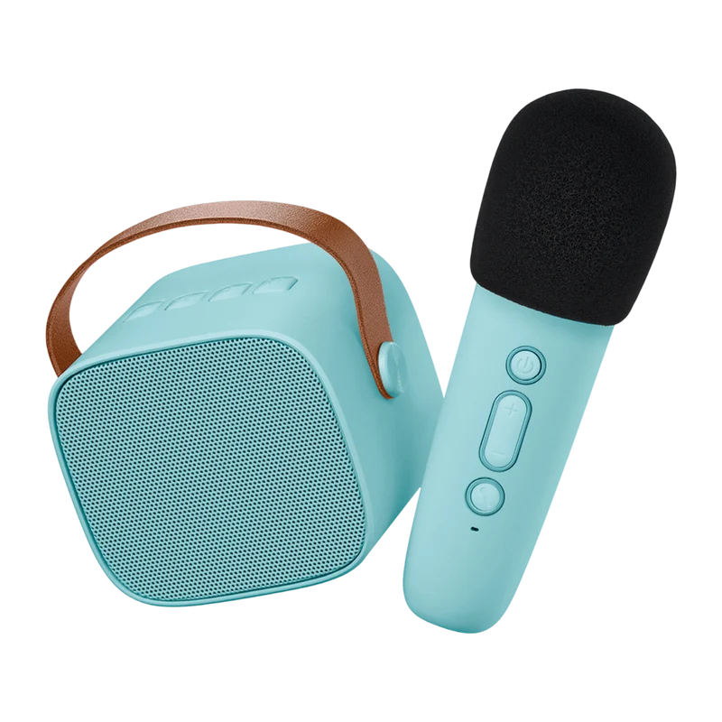 Karaoke-Set Blue Pastel