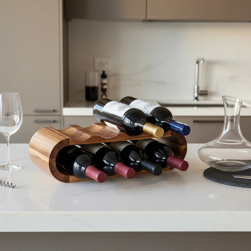 CASIER BOUTEILLE BOIS | VinoRacine™
