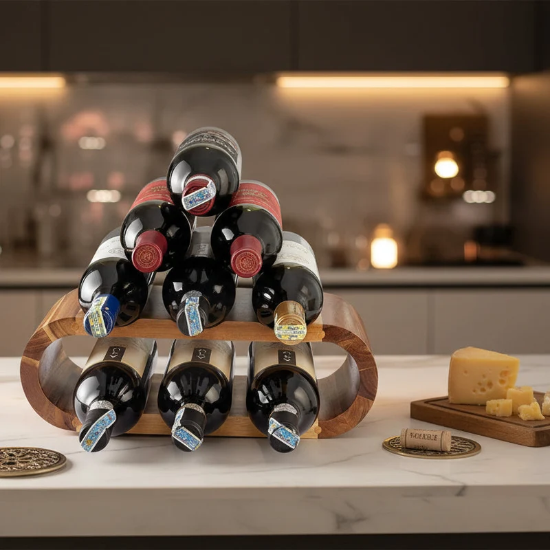 CASIER BOUTEILLE BOIS | VinoRacine™
