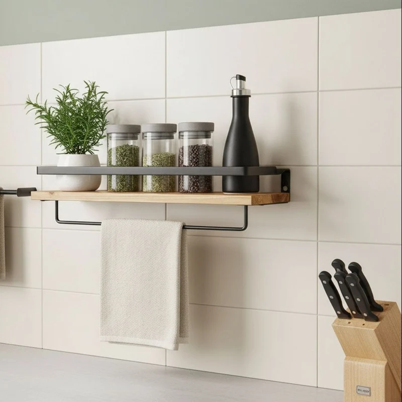 ETAGERES MURALES CUISINE | RustiFix™