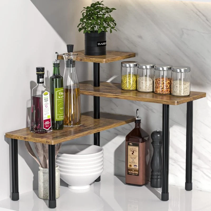 ETAGERE CUISINE BOIS | KitchyTier™