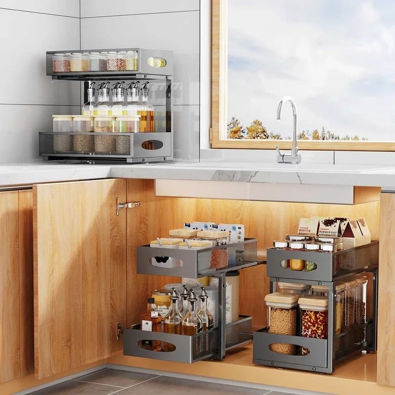 RANGEMENT SOUS ÉVIER COULISSANT | SpaceSaver™