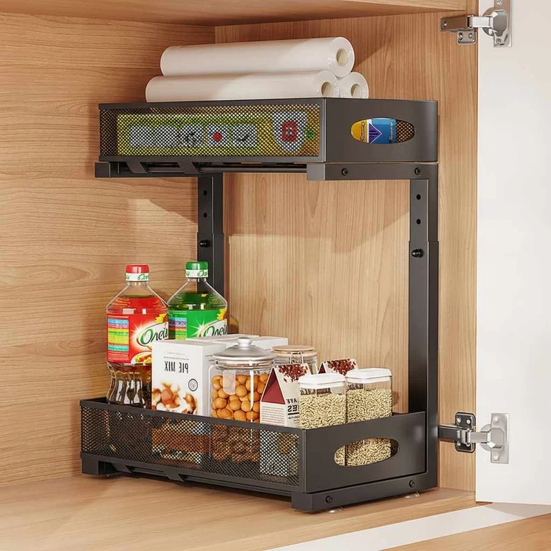 RANGEMENT SOUS ÉVIER COULISSANT | SpaceSaver™