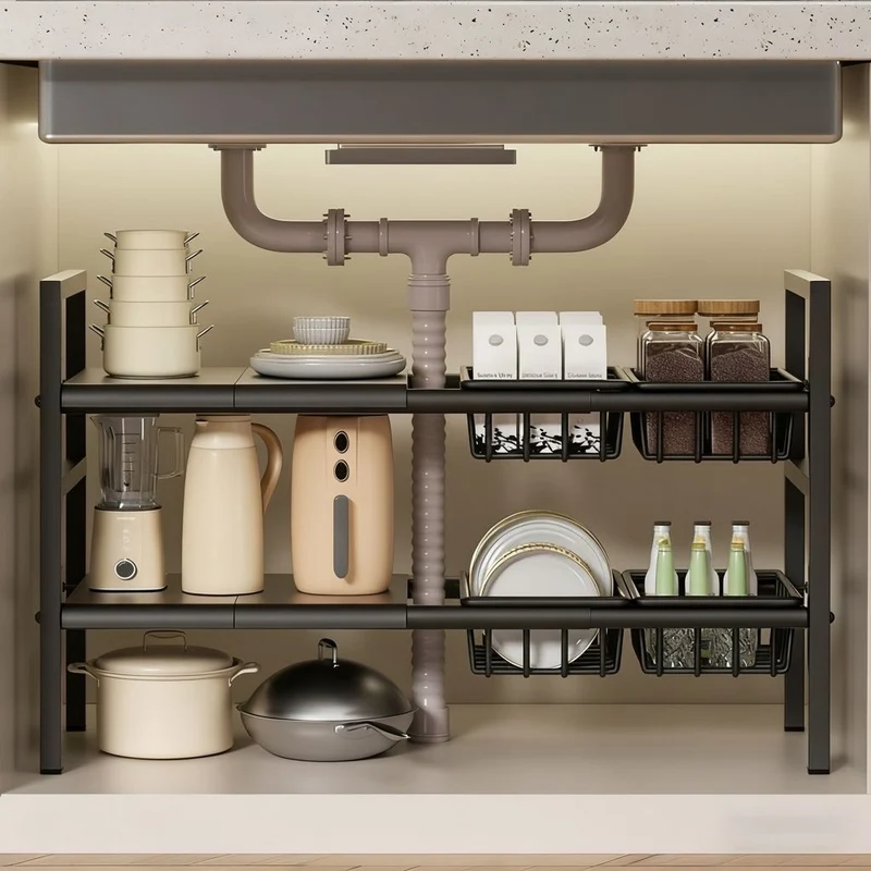 RANGEMENT SOUS ÉVIER CUISINE | SinkMaster™