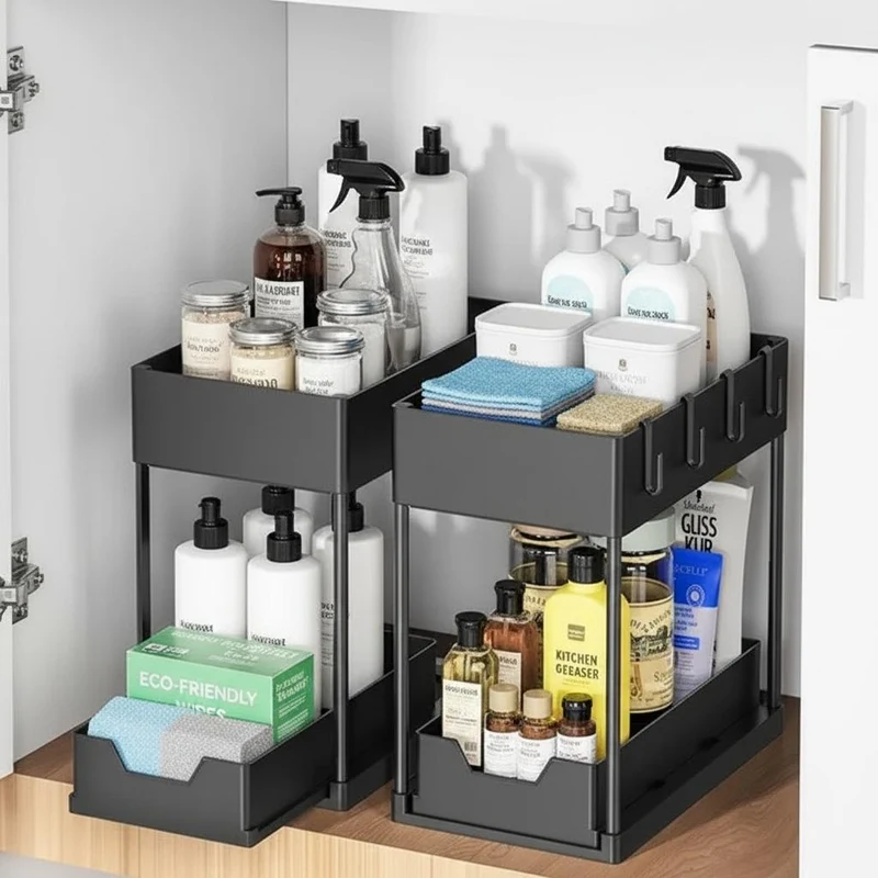 RANGEMENT SOUS EVIER COULISSANT | OptiSous™