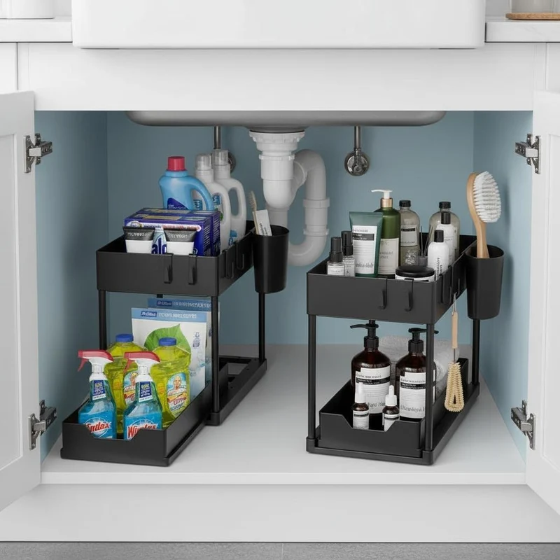 RANGEMENT SOUS EVIER COULISSANT | OptiSous™