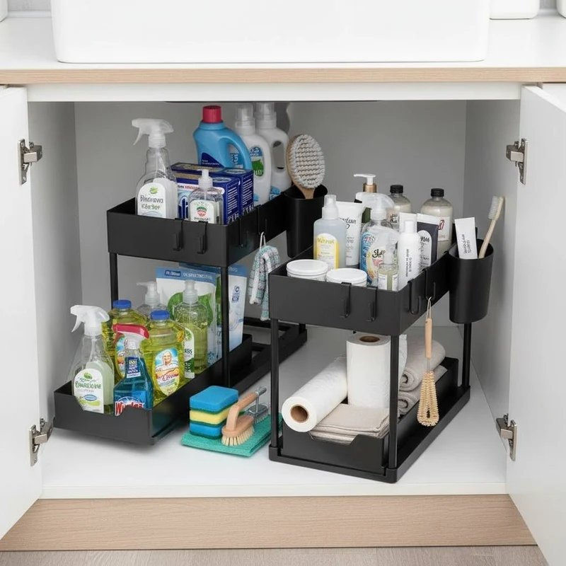 RANGEMENT SOUS EVIER COULISSANT | OptiSous™