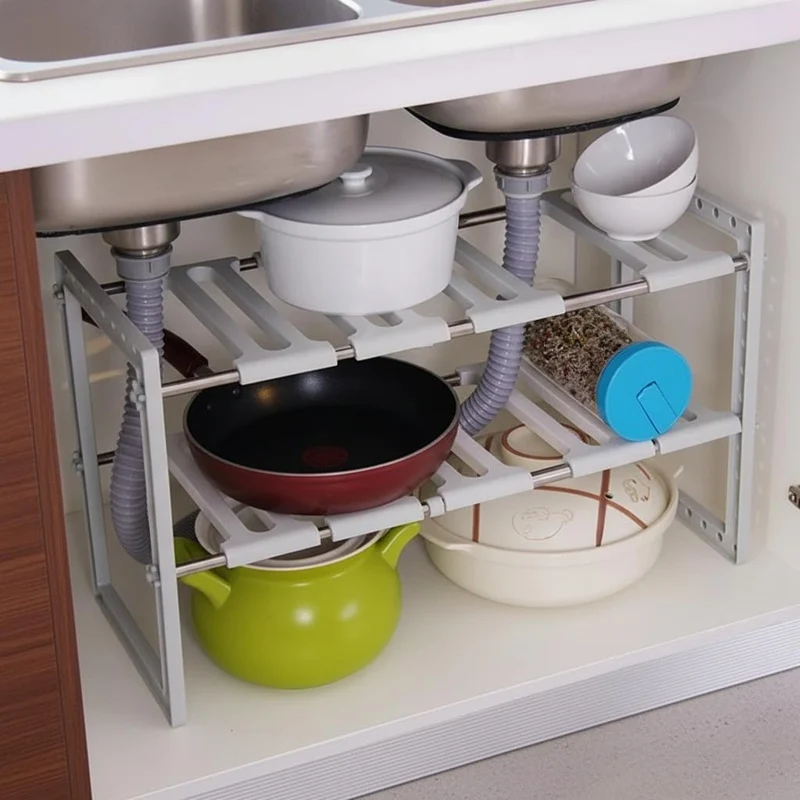 ETAGERE SOUS EVIER | SlideStore™ Gris