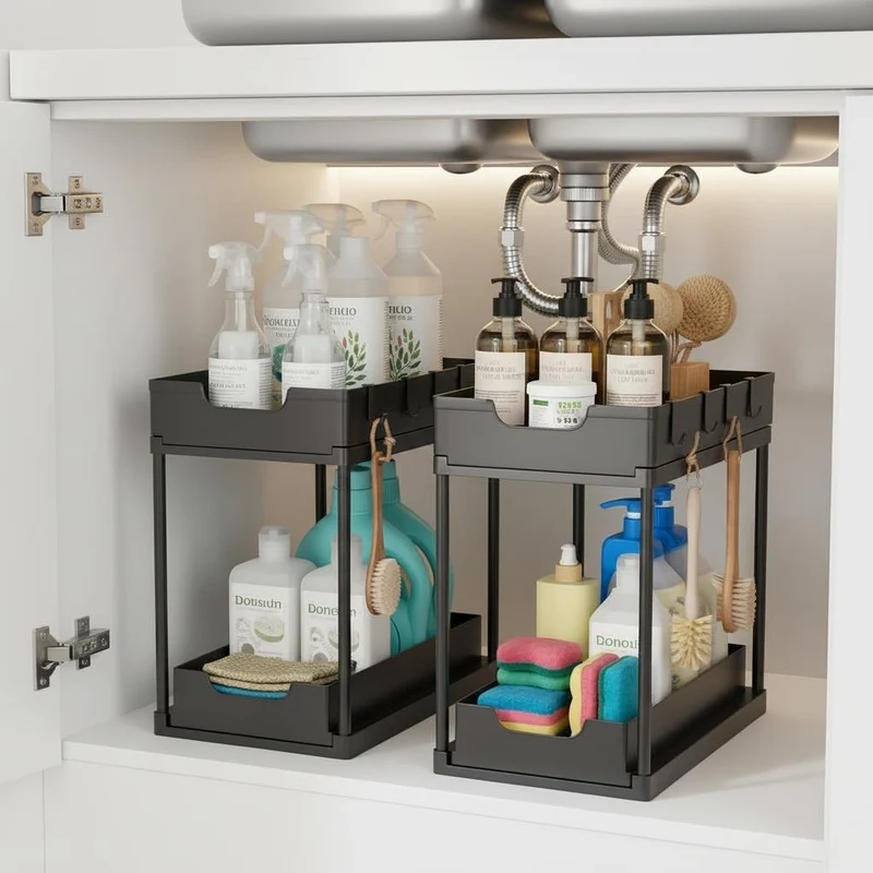RANGEMENT SOUS EVIER | Orgalis™