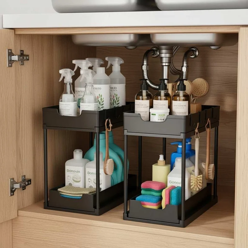 RANGEMENT SOUS EVIER | Orgalis™