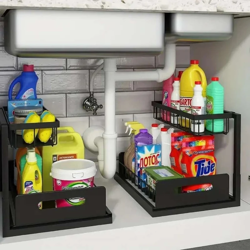 RANGEMENT SOUS EVIER | DualSlide™