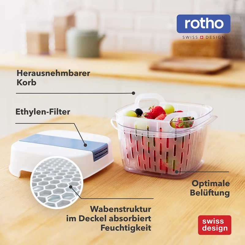 Dynamic Frischeboxen 1,6 L mit 4er-Filter