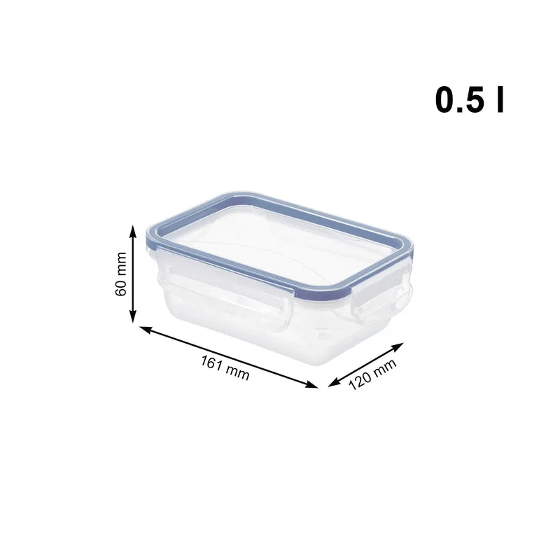 Set Frischhaltedosen 8 tlg. - 0,5l CLIC & LOCK