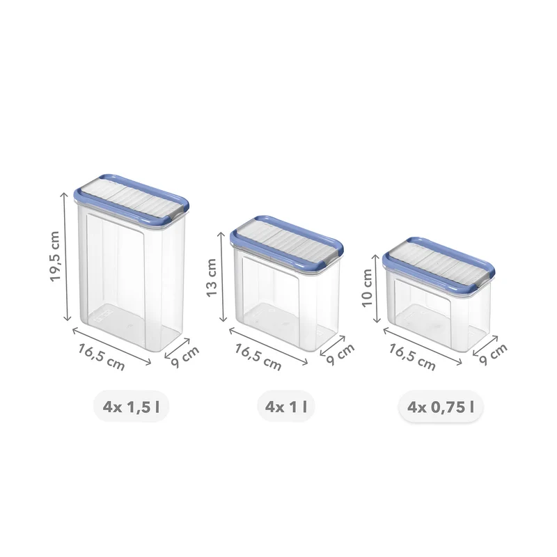 Foodkeeper DOMINO - 12-teilig