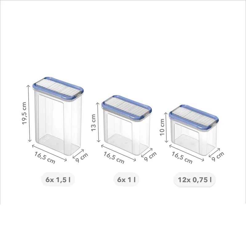 Foodkeeper DOMINO - 24-teilig