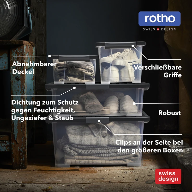 Boxen-Set - 4-teilig 30l CORE Pro