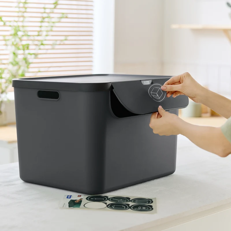Recyclingbehälter 55 l - 2er Set ALBULA