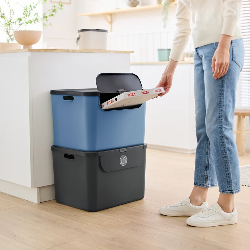 Recyclingbehälter 55 l - 2er Set ALBULA