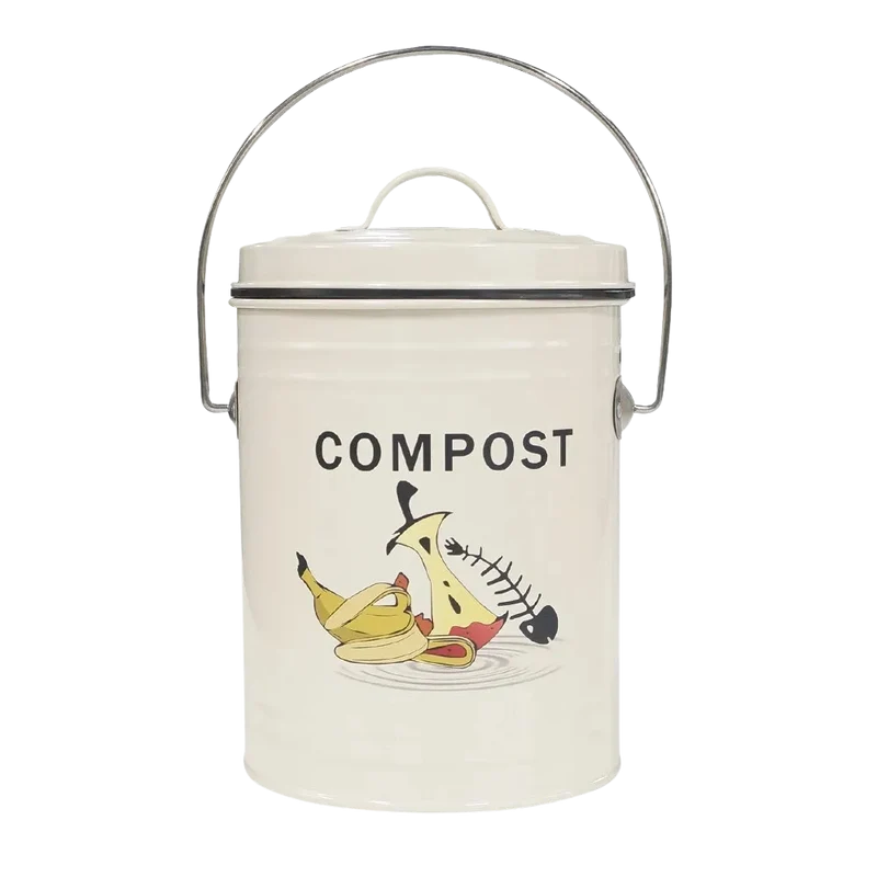 Composteur rond en métal