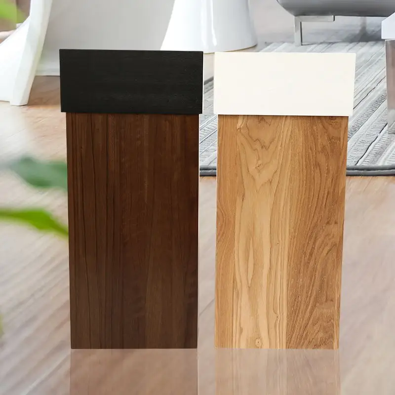 Poubelle de Cuisine en Bois