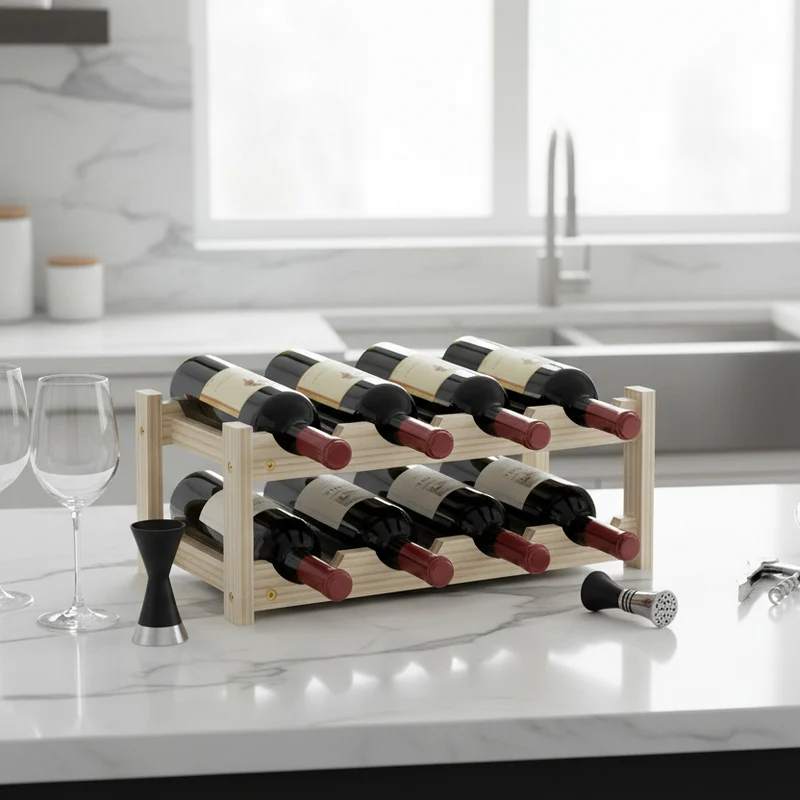 CASIER BOUTEILLE | VineaGrille™ - 8 Bouteilles