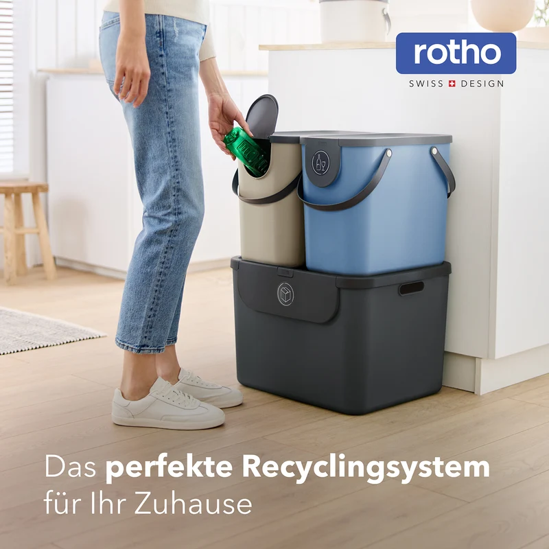 Set Recyclingbehälter 3 tlg. ALBULA