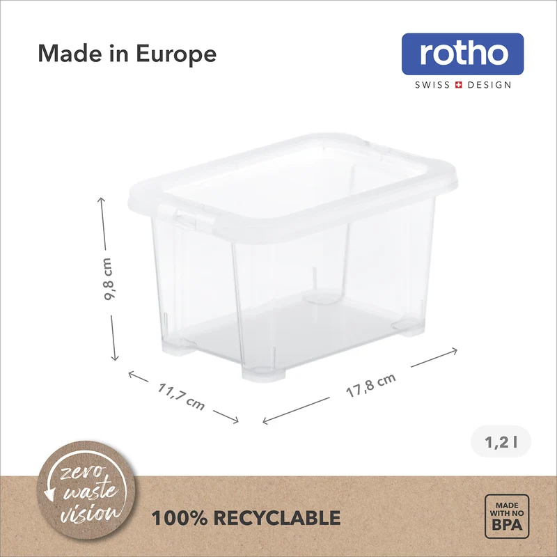 Set Box mit Deckel 1.2 l, 8 tlg. CORE BASIC