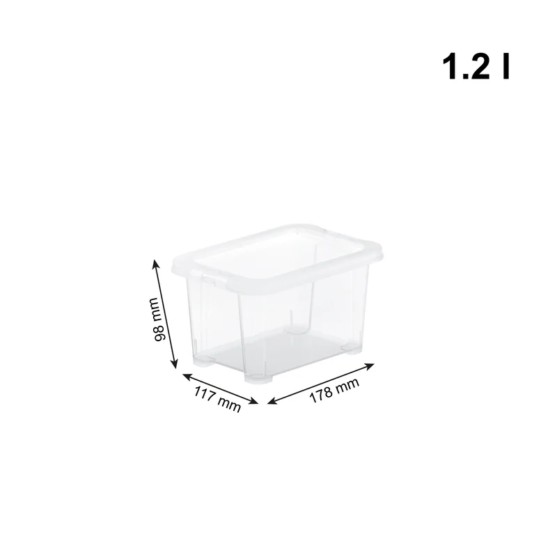 Set Box mit Deckel 1.2 l, 8 tlg. CORE BASIC