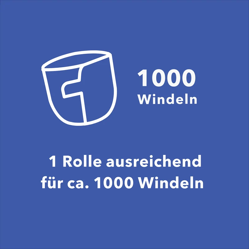Windeleimer-Beutel YUMA 18 Monats-Bundle (6 Rollen)