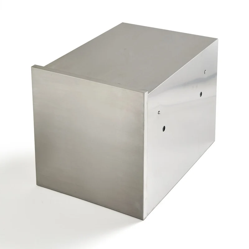 Poubelle inox 1 bac 34 L pour meuble de 450 mm
