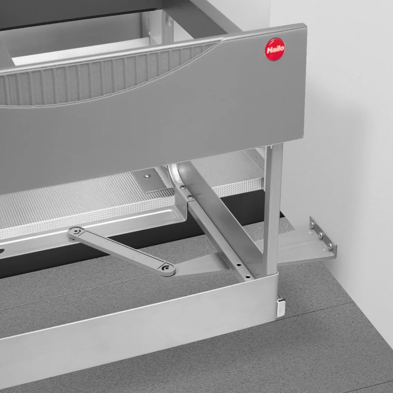 Poubelle sous-évier auto 2 bacs 30 L pour meuble de 600 mm