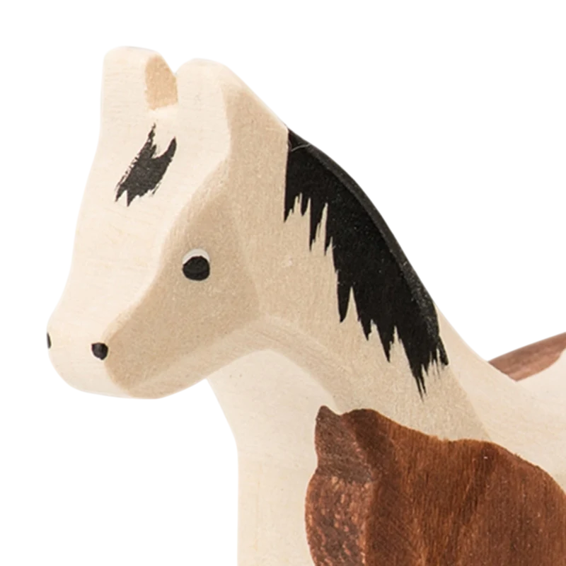 Trauffer Pinto Pferd klein Holztier Trauffer