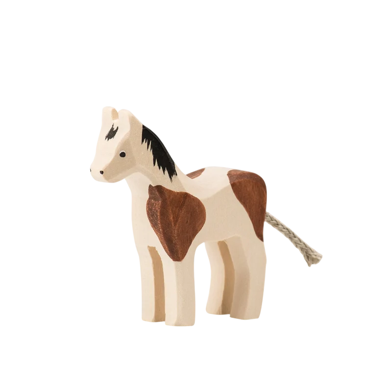 Trauffer Pinto Pferd klein Holztier Trauffer
