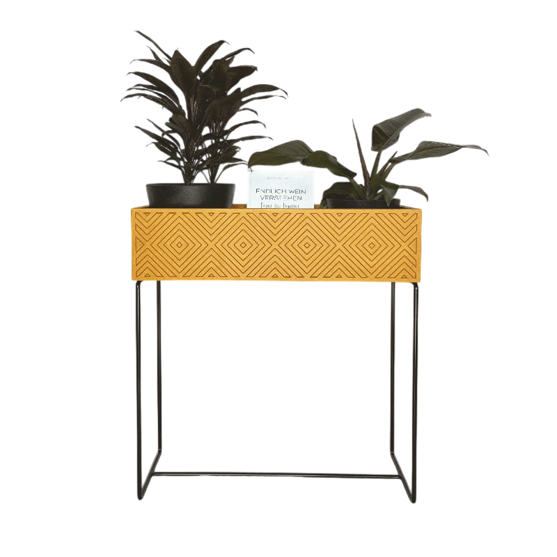 Nevi the plantbox Senfgelb, Schwarz L