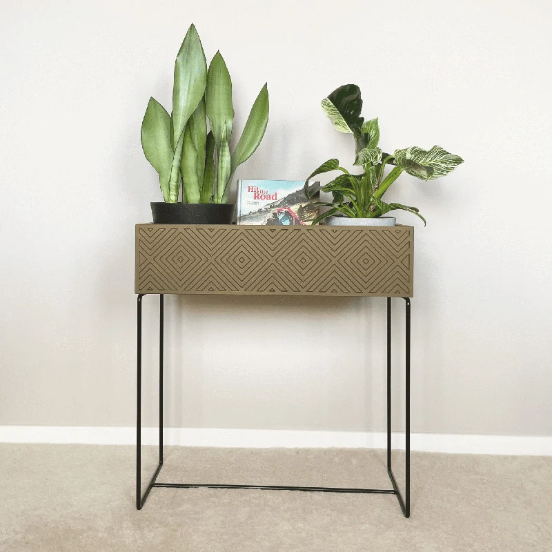 Nevi the plantbox Olivgrün, Schwarz L