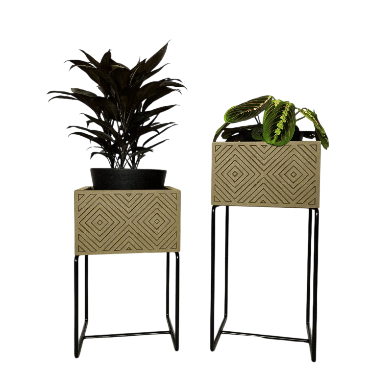 Nevi the plantbox Olivgrün, Schwarz M